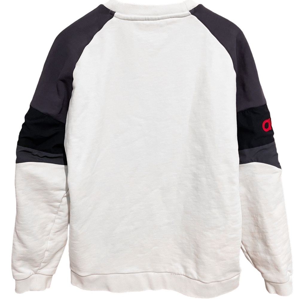 adidas Originals White, Black & Red Crewneck Sweatshirt - Picture 2 of 3